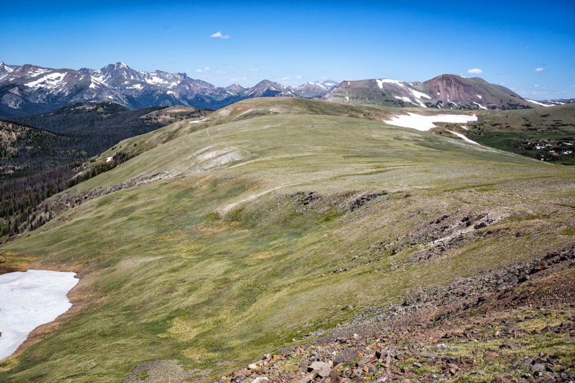 View of the Trail Mt Ida Earth Trekkers