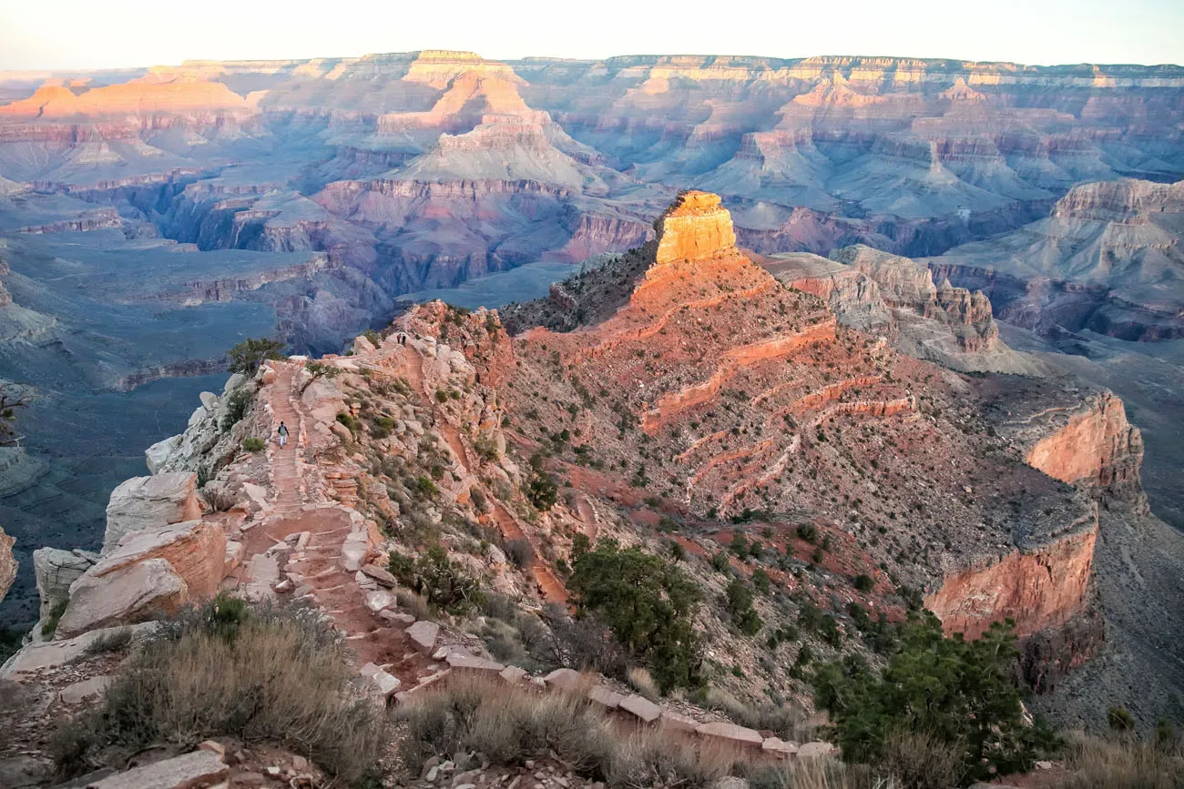 Best Grand Canyon Hike best national parks in January