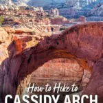 Cassidy Arch Capitol Reef National Park