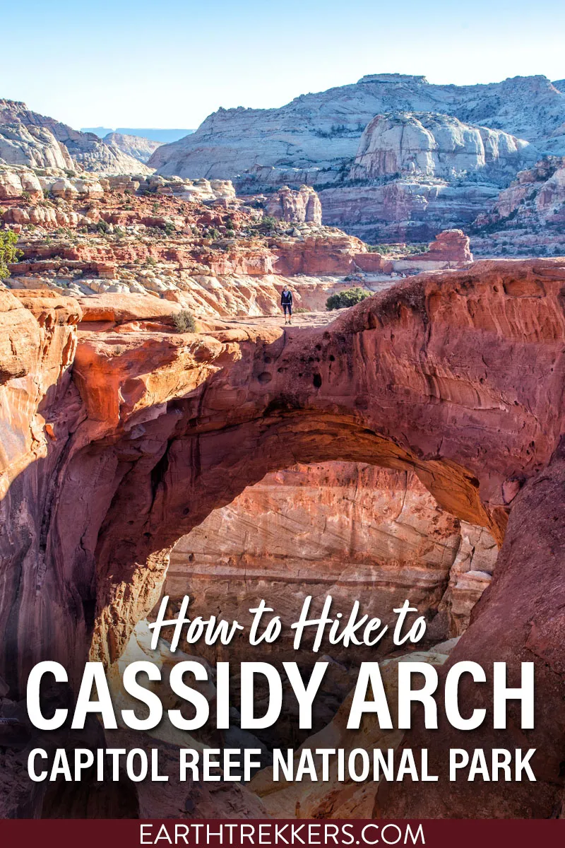 The hike to Cassidy Arch is one of the best hikes in Capitol Reef National Park. Here's how to do it.