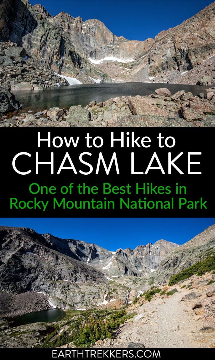 Chasm Lake Rocky Mountain National Park