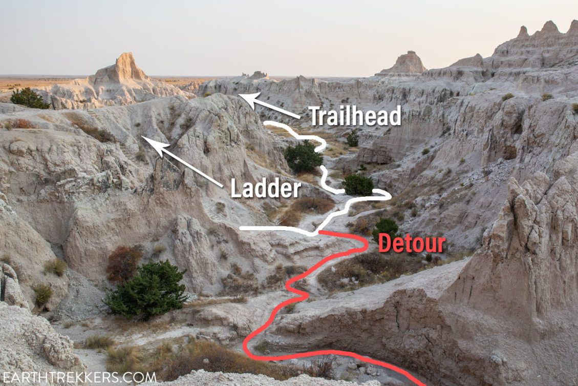 How to Hike the Notch Trail in Badlands National Park Earth Trekkers