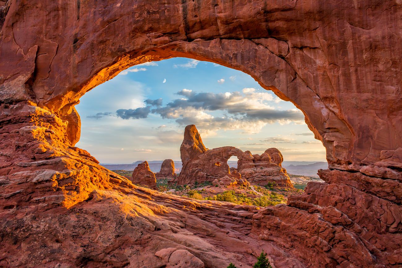 Window and Turret things to do in Arches National Park