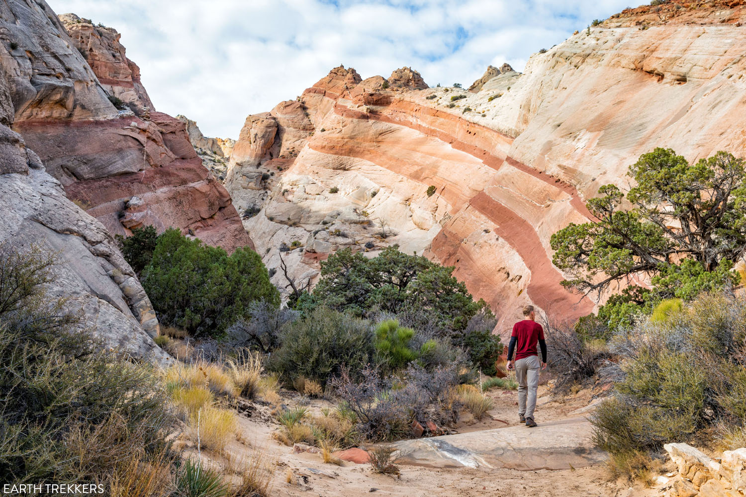 how much water when hiking slot canyons