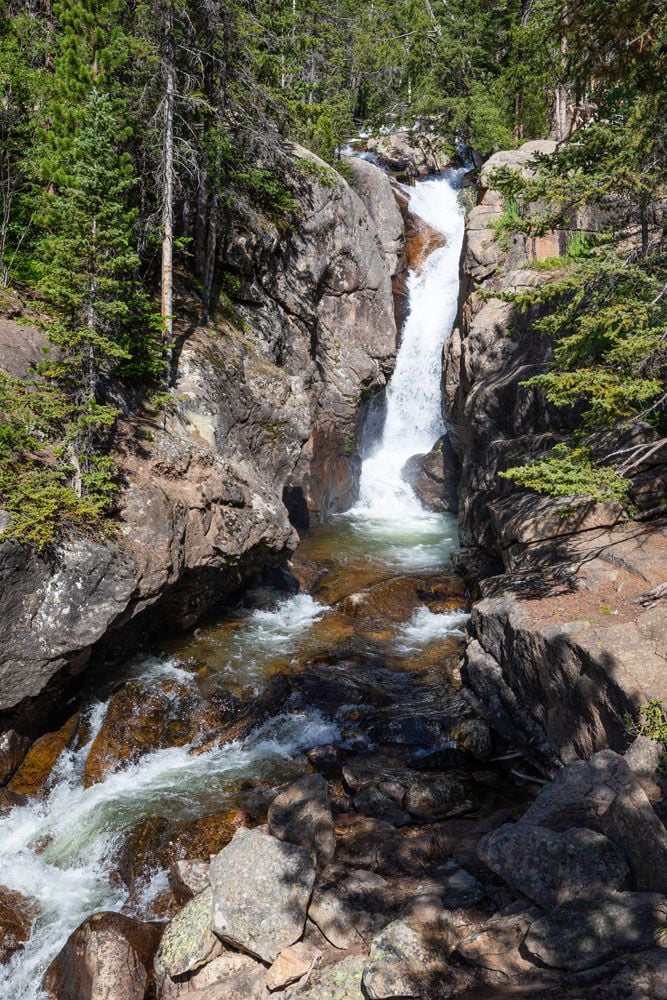 Chasm Falls things to do in Rocky Mountain National Park