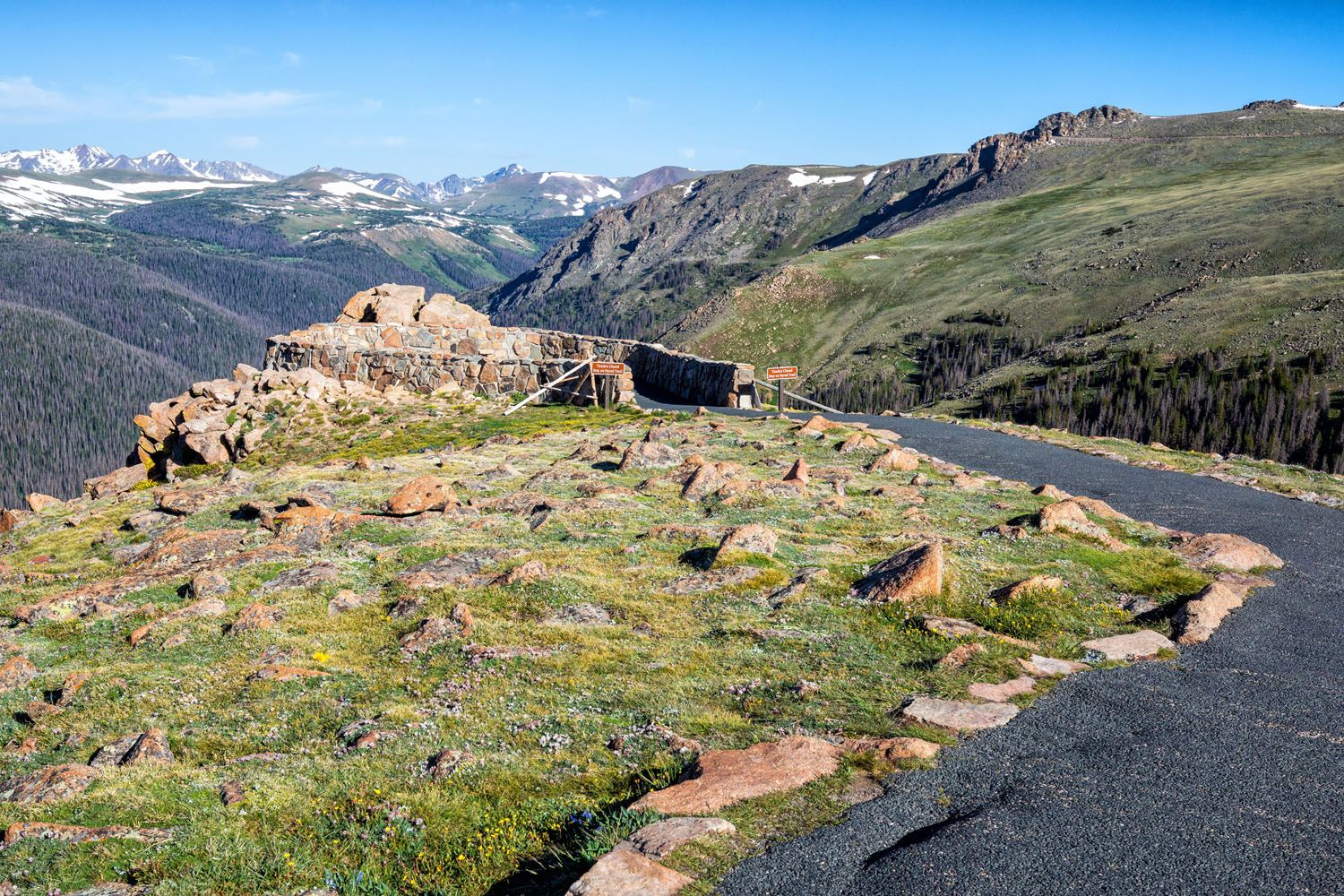 Forest Canyon Overlook Rocky Mountain National Park itinerary
