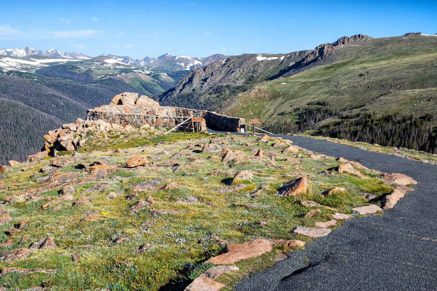 Forest Canyon Overlook Rocky Mountain National Park itinerary