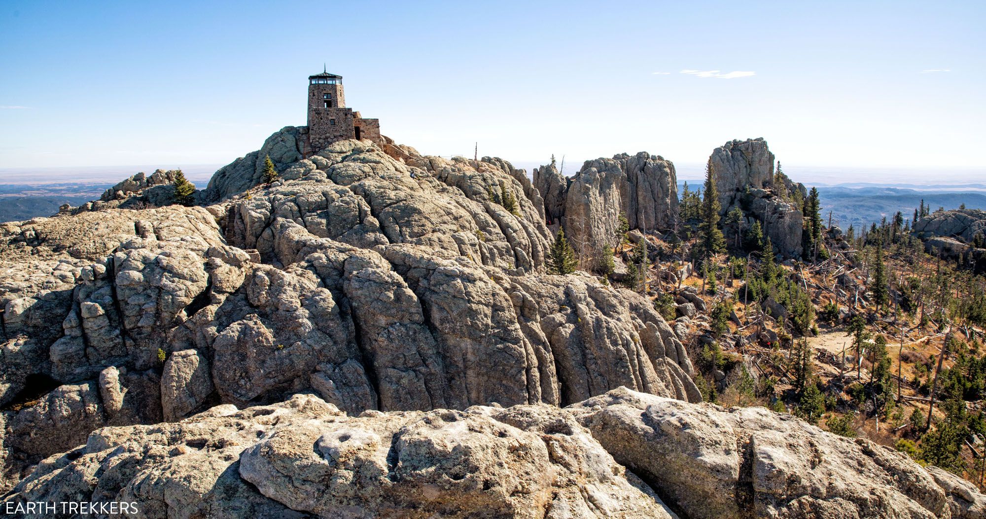 Featured image for “Best Hike in Custer State Park: Little Devils Tower, Cathedral Spires & Black Elk Peak Loop”