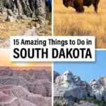 Best things to do in South Dakota. Mount Rushmore, Badlands, Custer State Park, Crazy Horse Memorial, Deadwood, and more.