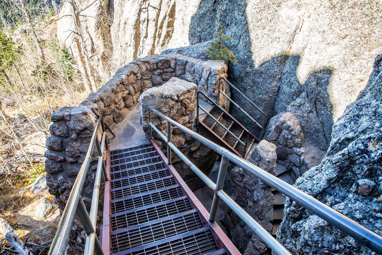 Harney Peak Lookout Stairs
