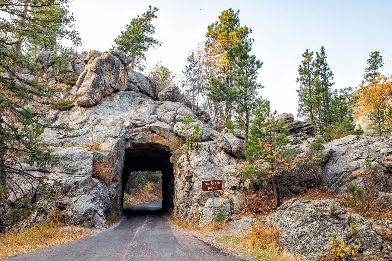 Iron Creek Tunnel Custer State Park