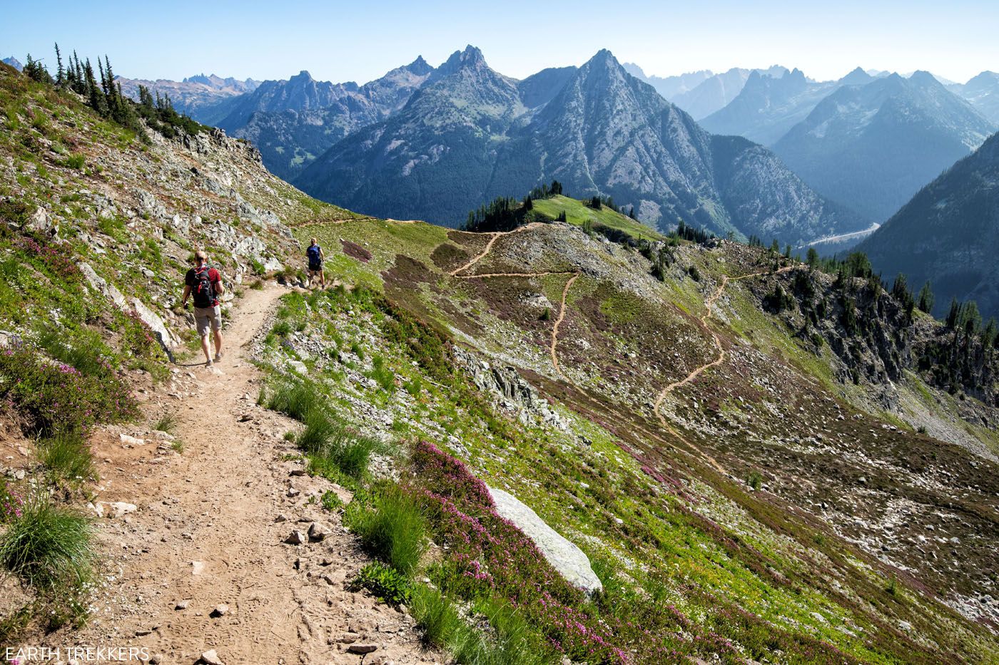 Maple Pass Loop Switchbacks | Earth Trekkers