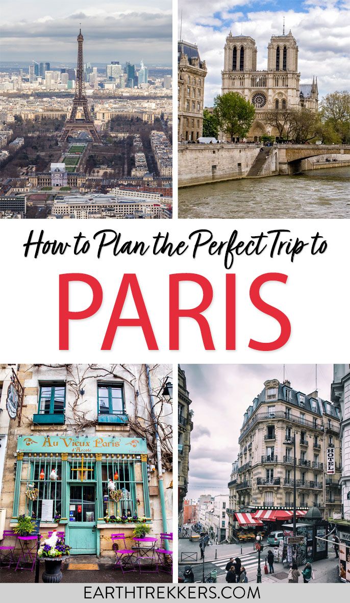 Paris Itinerary Travel Guide