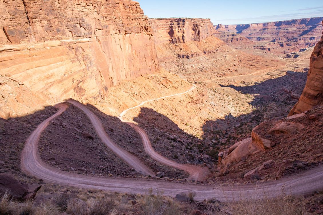 How to Drive Shafer Canyon Road and Potash Road Moab, Utah Earth