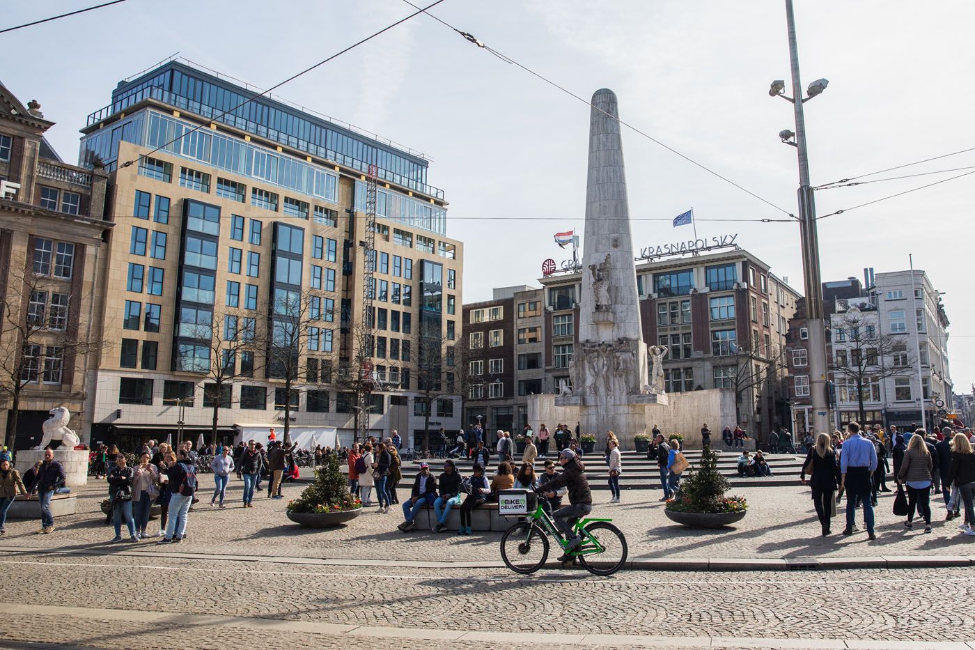 Dam Square best things to do in Amsterdam