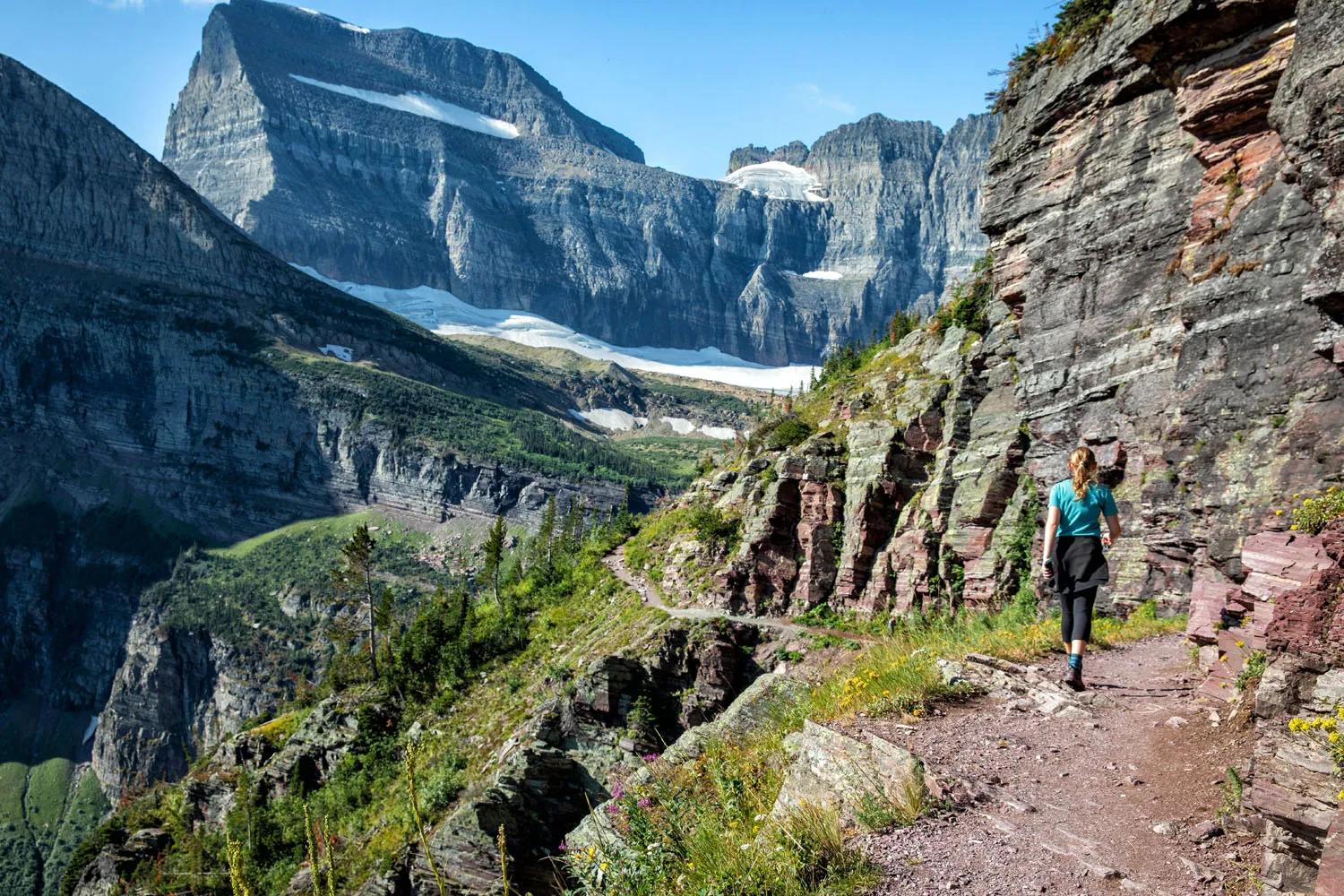 Grinnell Glacier Hiking Trail