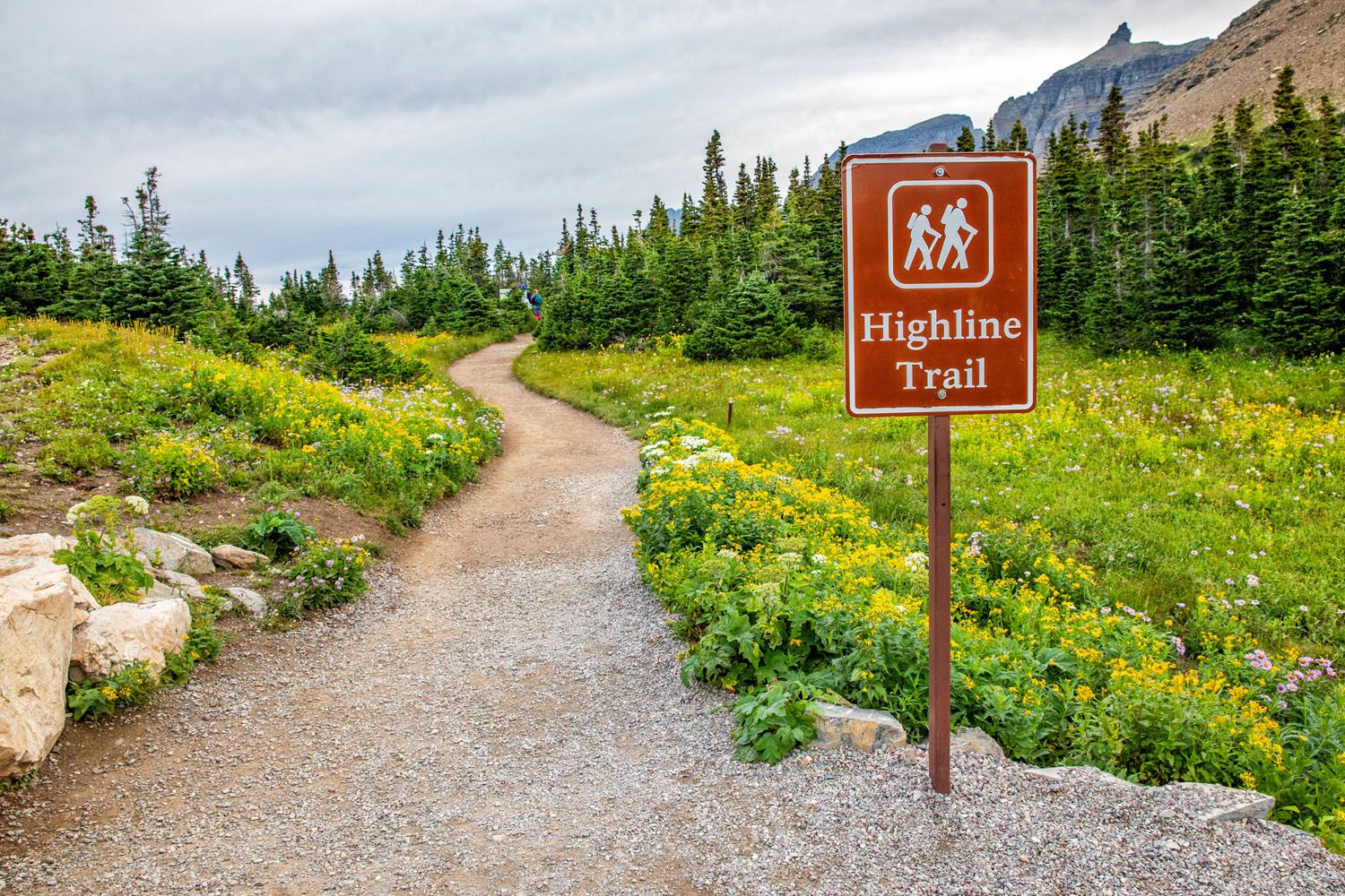 Highline Trail Trailhead