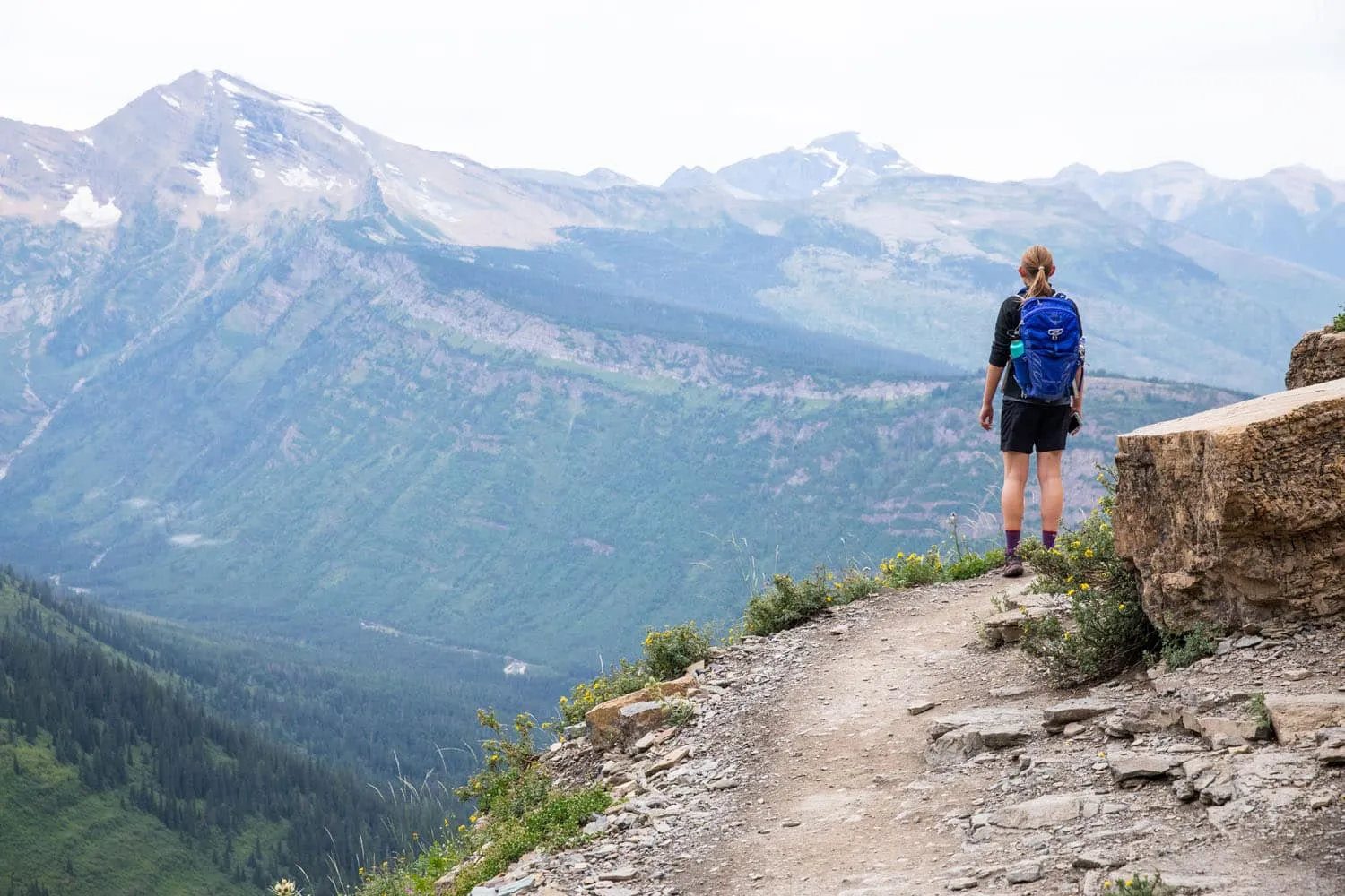 Hiking the Highline Trail