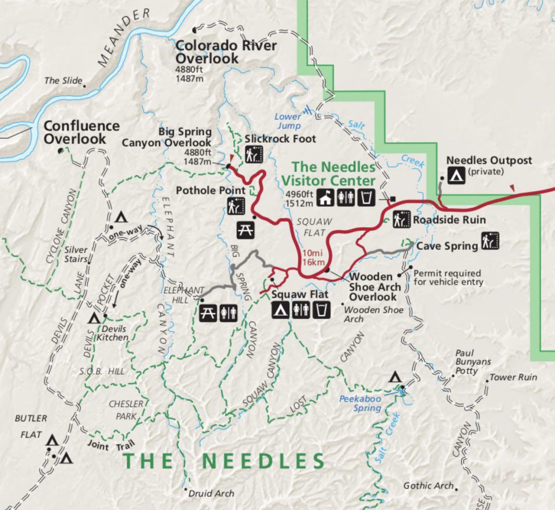 Needles California Map