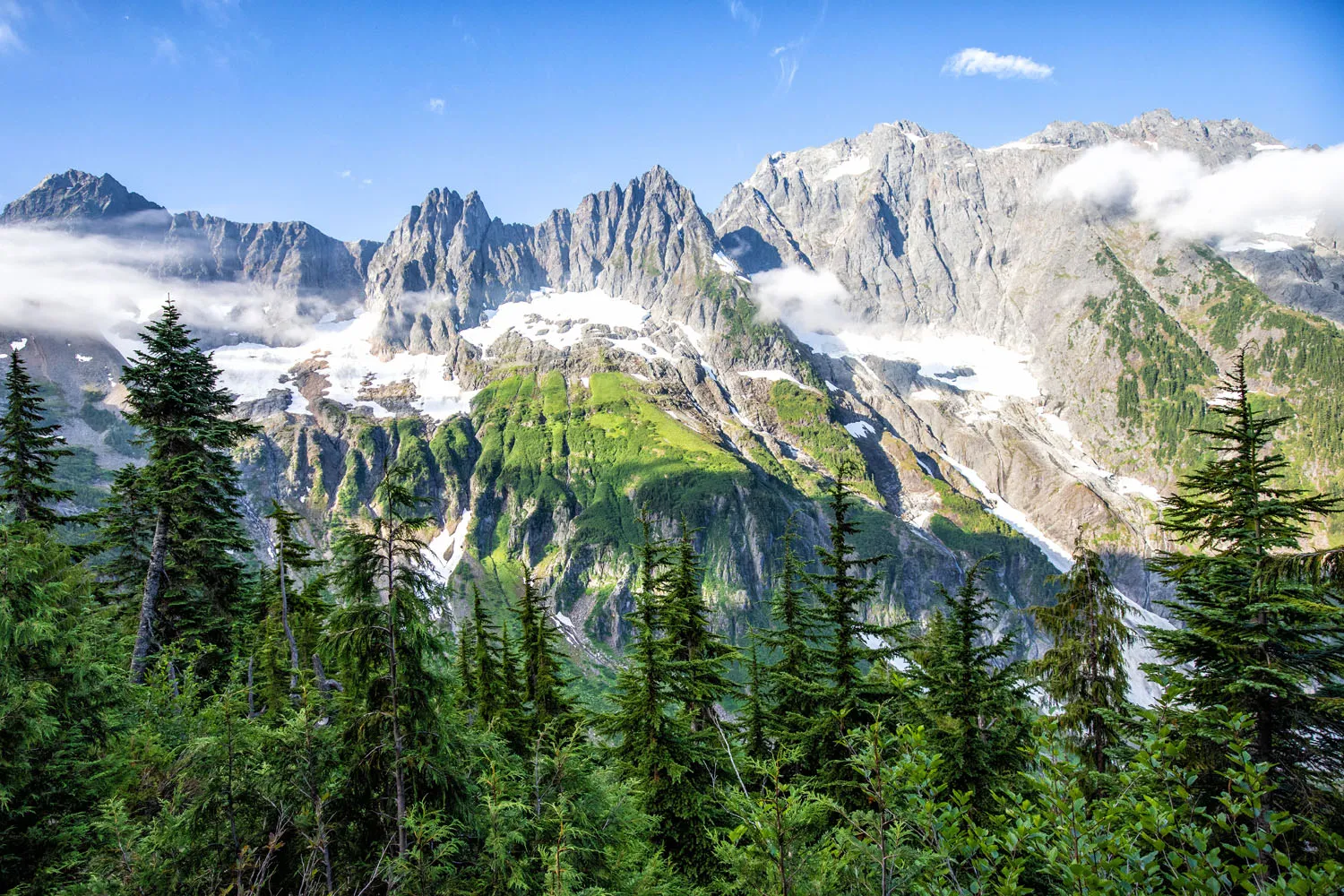 North Cascades Mountain Range