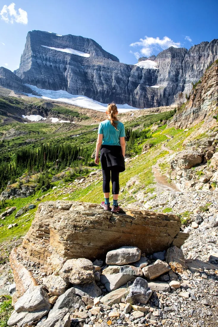 On the Trail to Grinnell Glacier