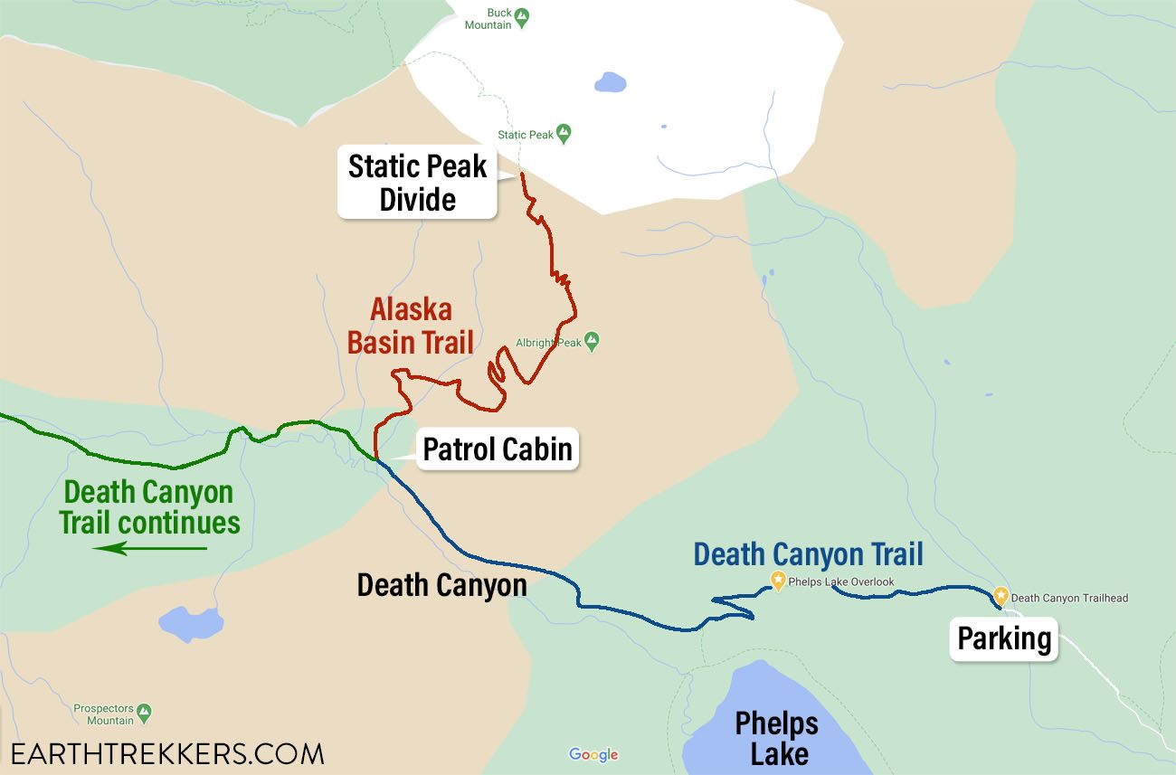 Static Peak Divide Map