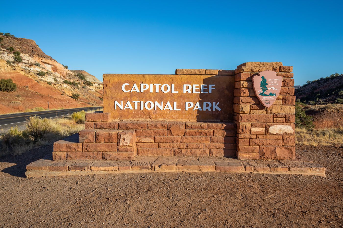 Capitol Reef Sign