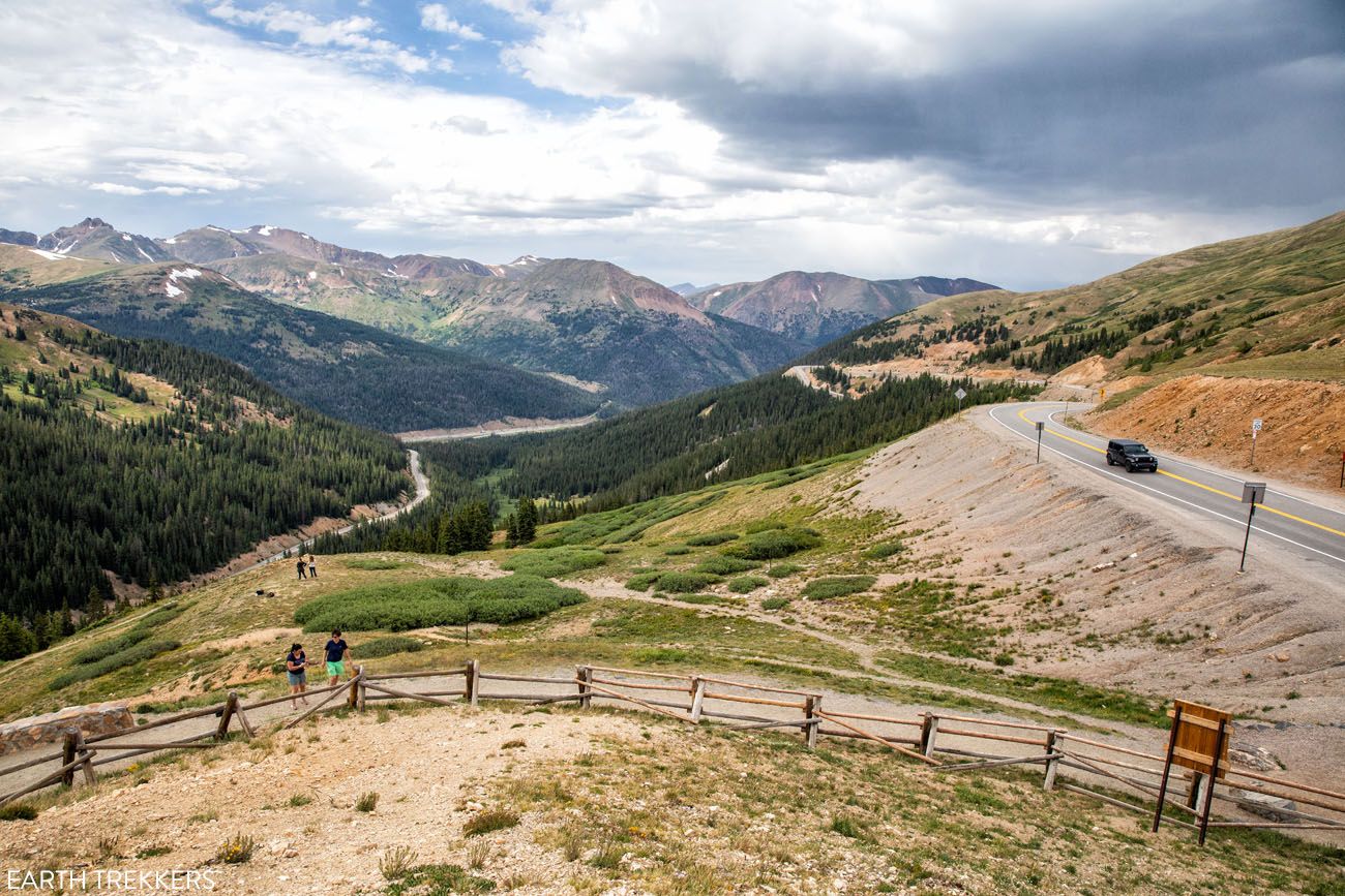 Loveland Pass Colorado itinerary