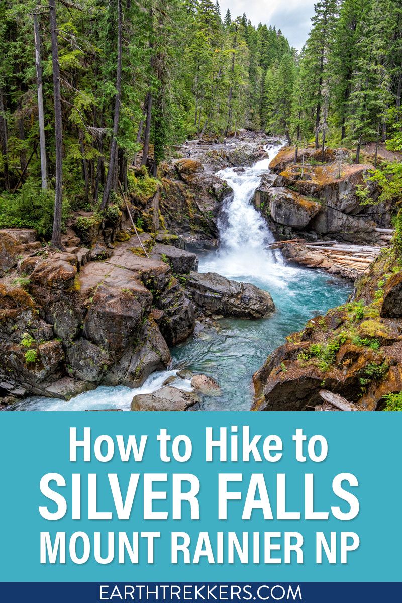 Mount Rainier Hike Silver Falls