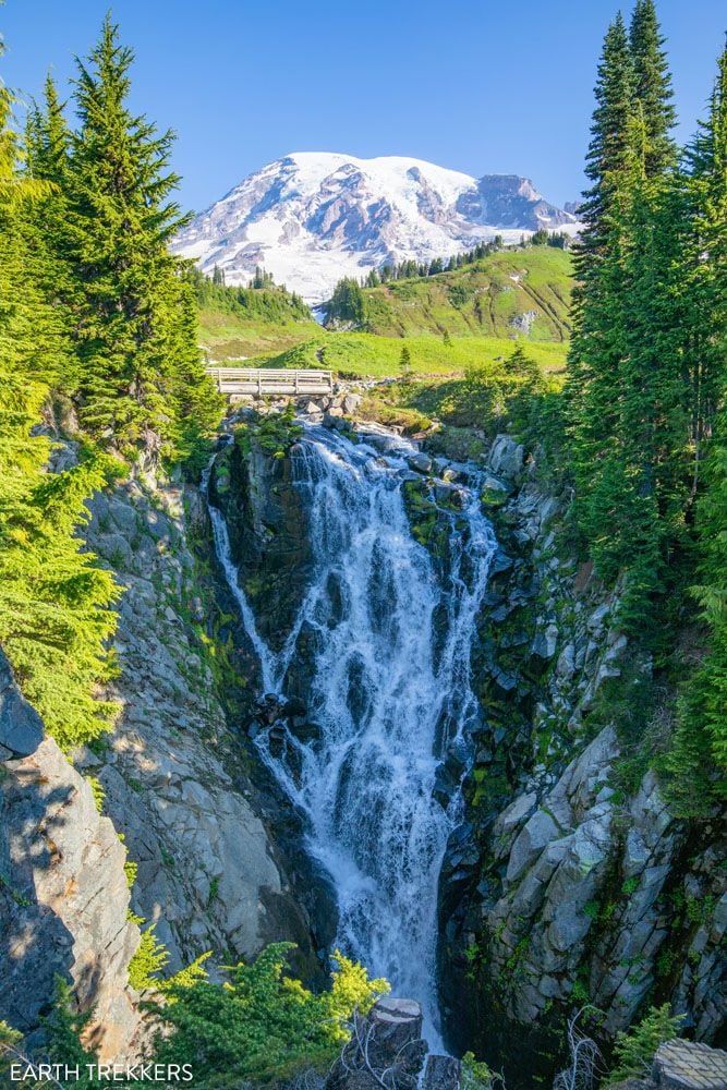 Myrtle Falls | Best things to do in Mount Rainier