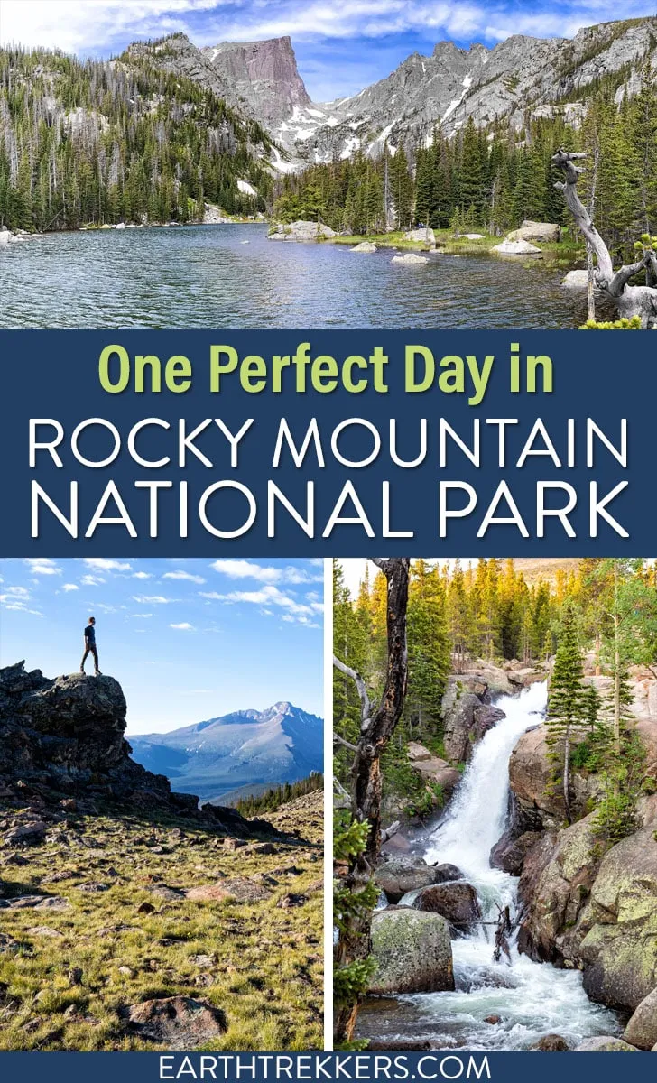 One perfect day in Rocky Mountain National Park. Best hikes and the best things to do if you only have one day in RMNP.
