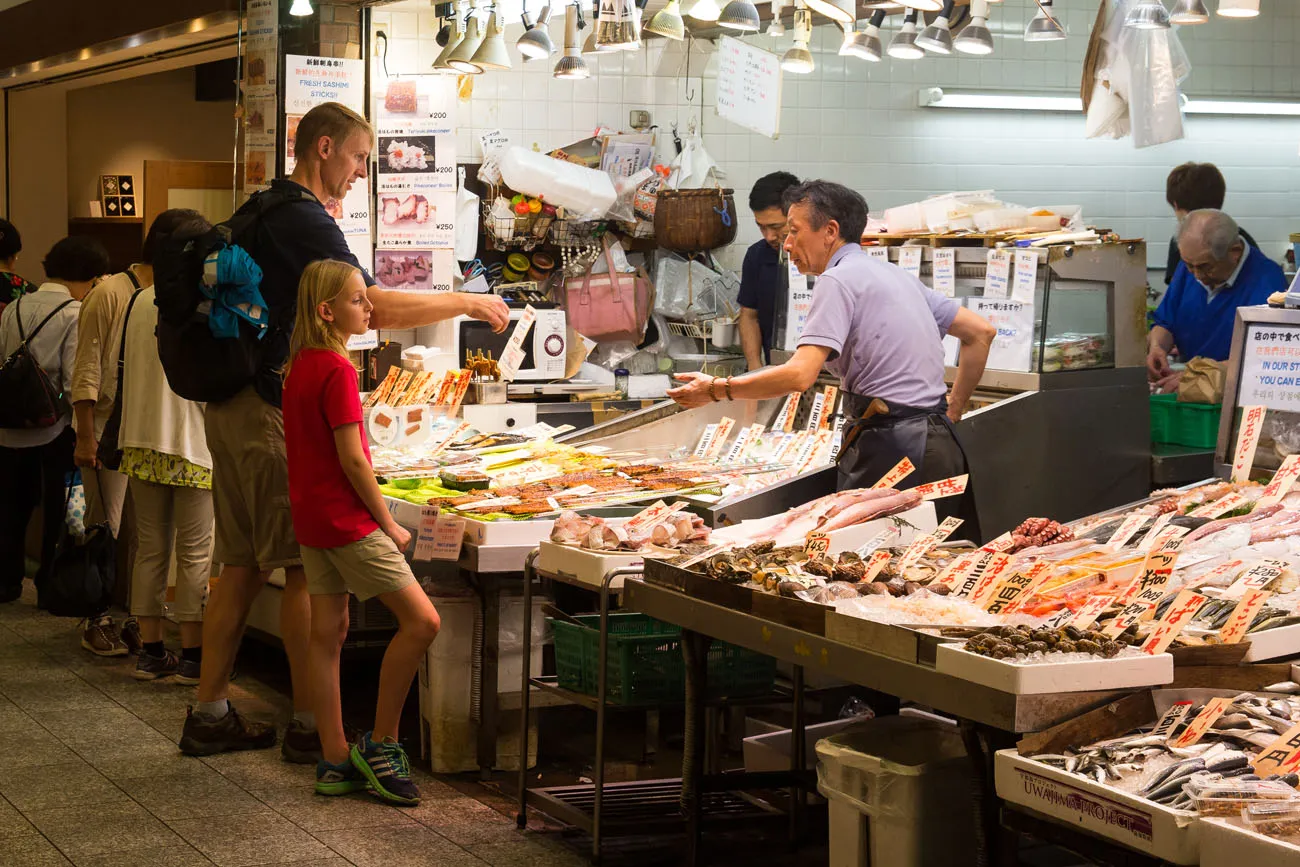 Shopping Nishiki Market best things to do in Kyoto