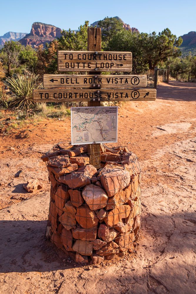 Bell Rock Trail Sign