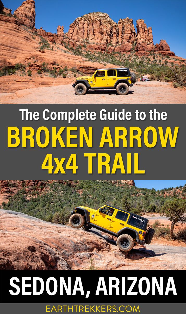 Broken Arrow 4x4 Road Sedona Arizona