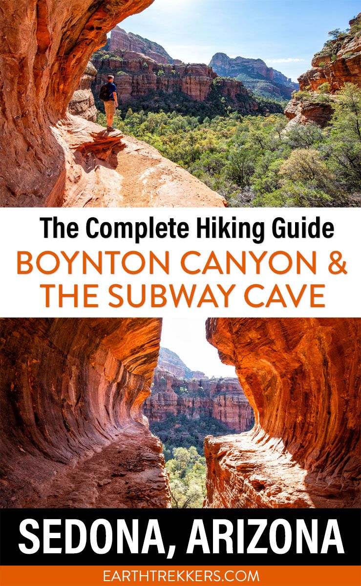 Sedona Hike Boynton Canyon Subway Cave