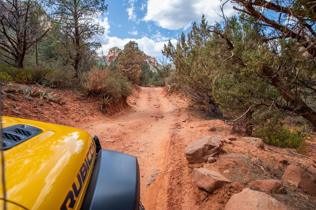 Soldier Pass Road 4WD roads in Sedona
