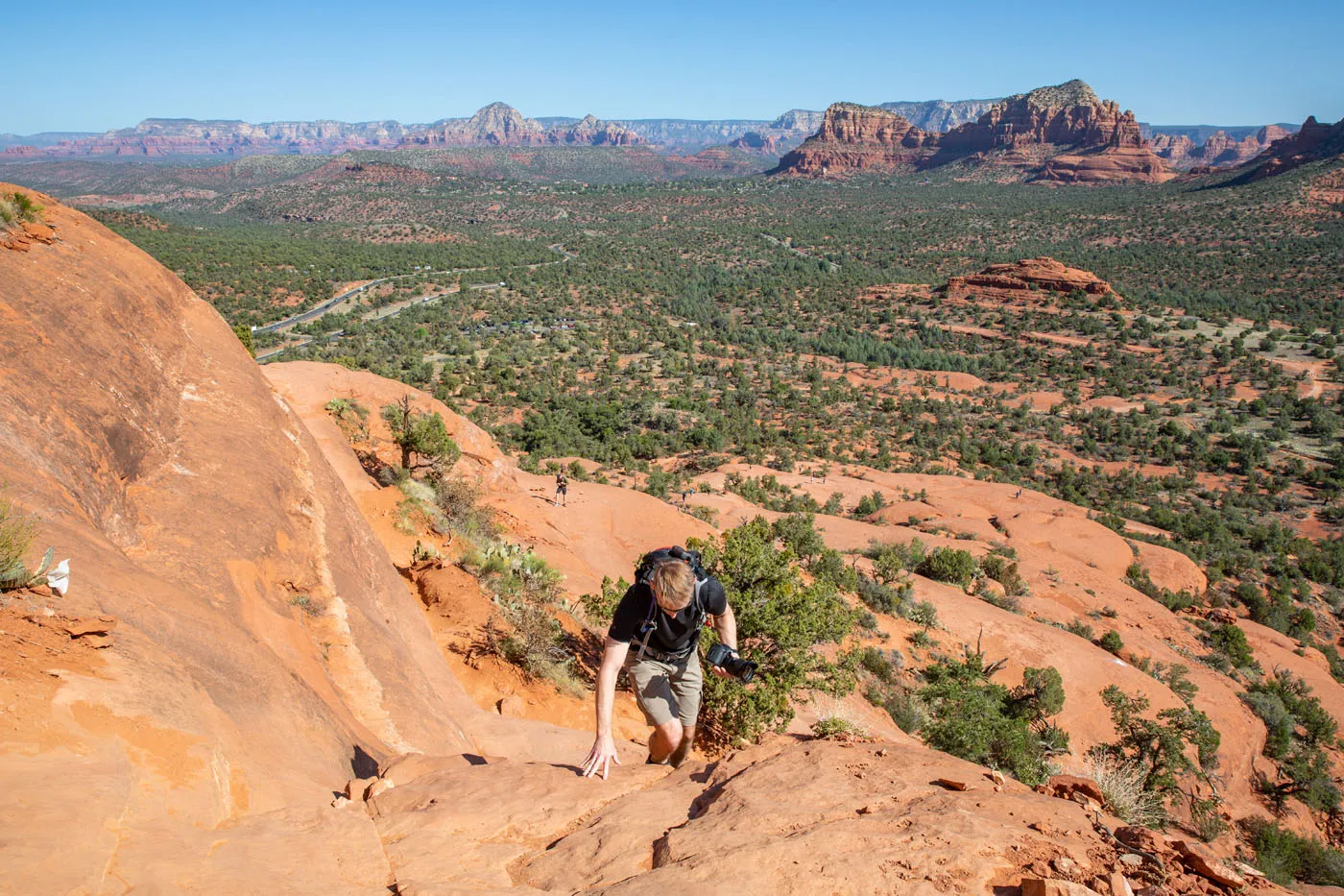 Tim on Bell Rock Courthouse Butte Loop Trail