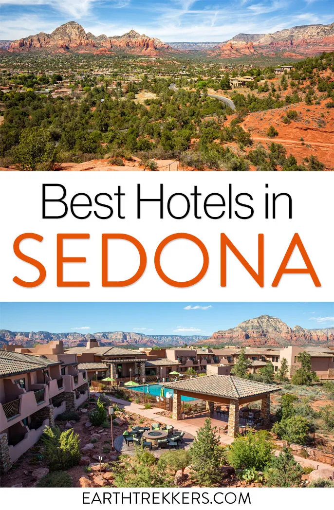 Best hotels, B&B's, and apartments in Sedona, Arizona, organized by location, budget, and traveling style.