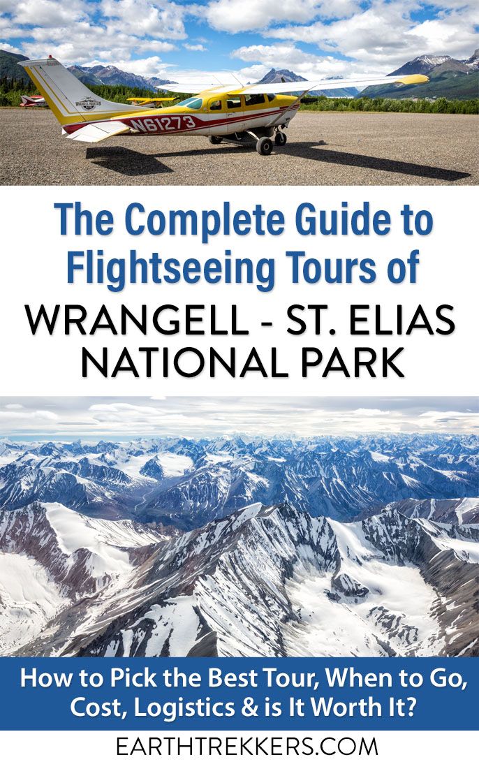 Wrangell St Elias National Park Flightseeing