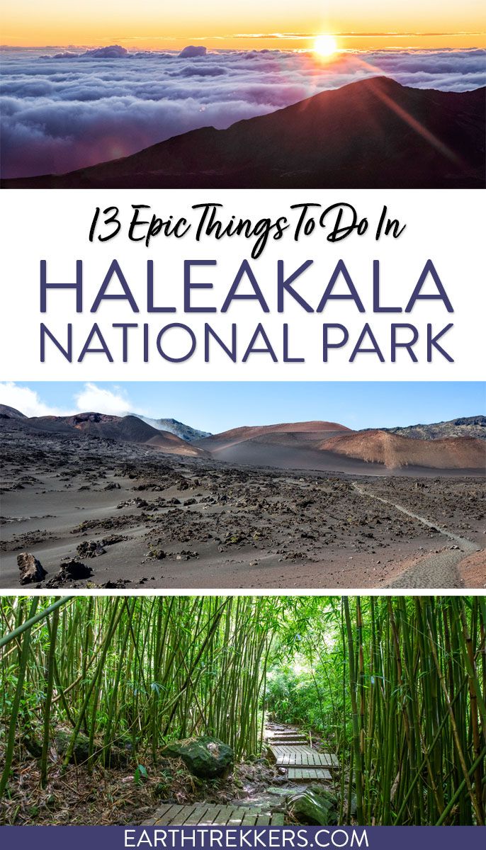 Best things to do in Haleakala National Park, Maui. Watch the sunrise, hike the Sliding Sands Trail, and visit the overlooks.