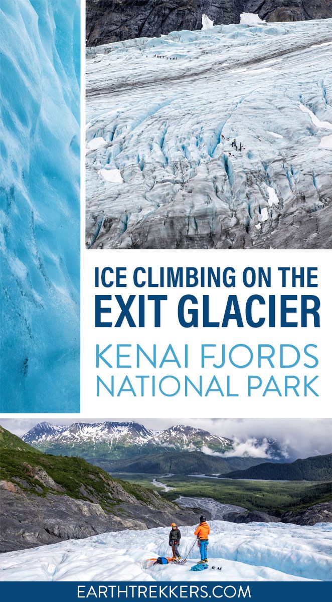 Ice Climbing Kenai Fjords National Park