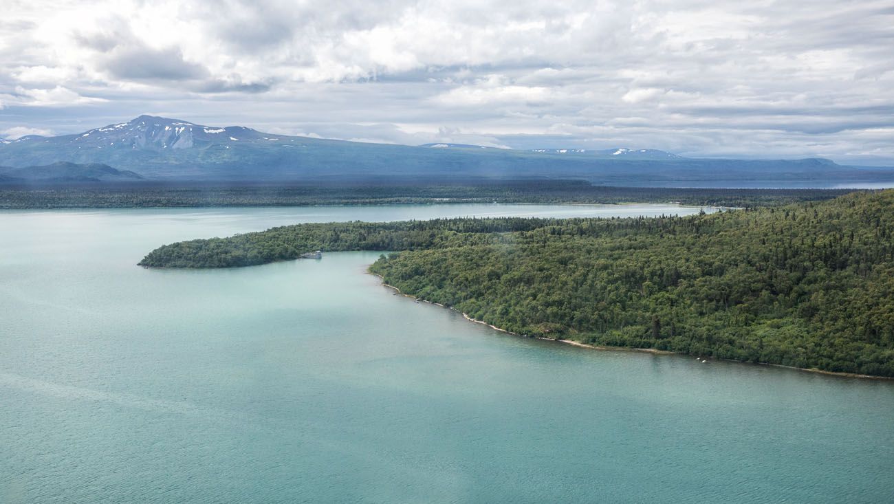 enchanted lake katmai national park