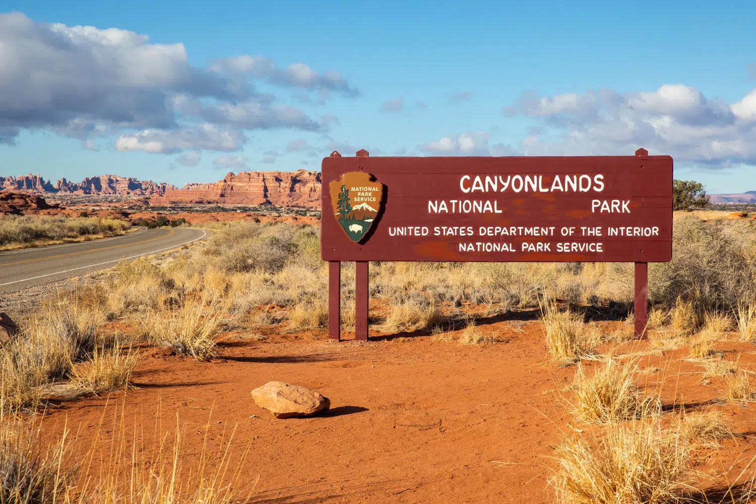 Canyonlands National Park Sign
