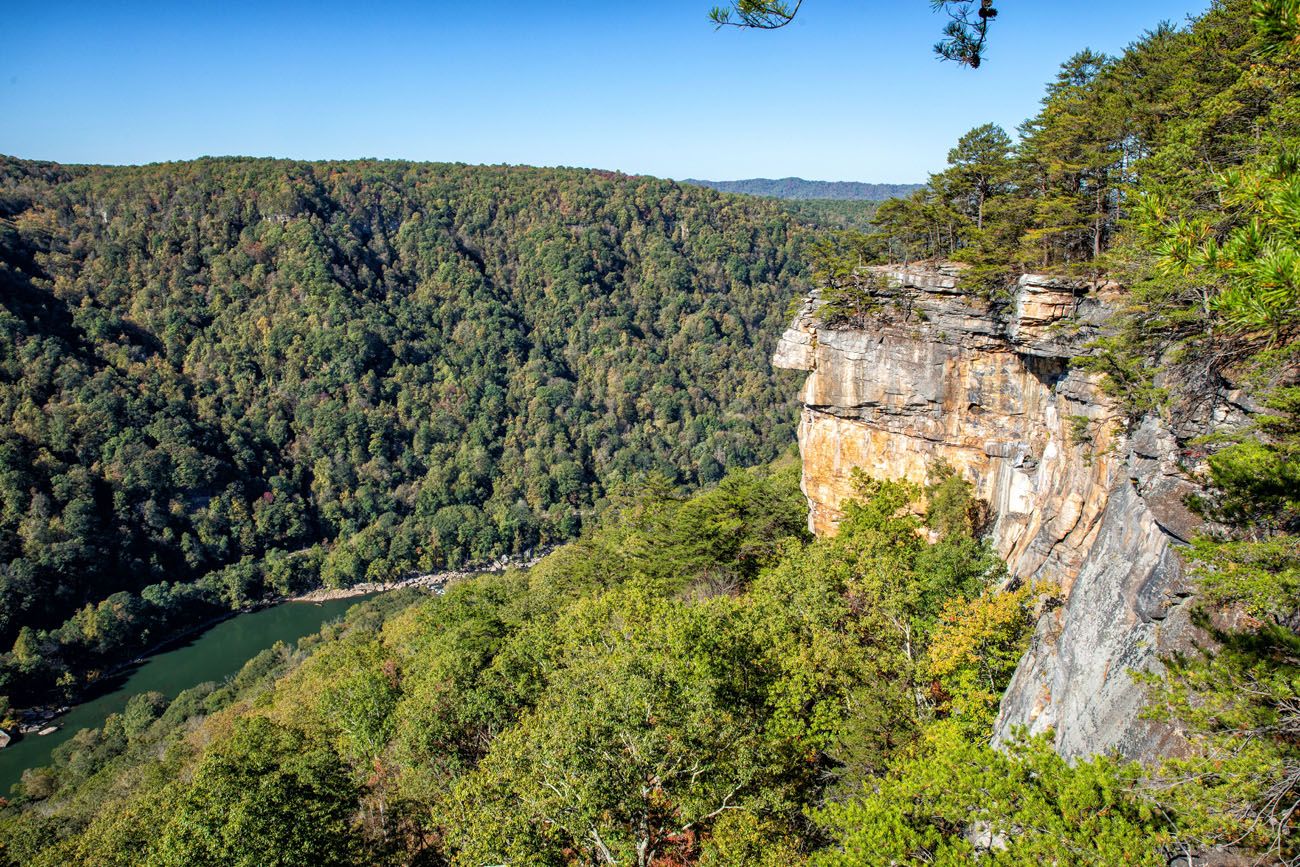 Hikes in New River Gorge West Virginia