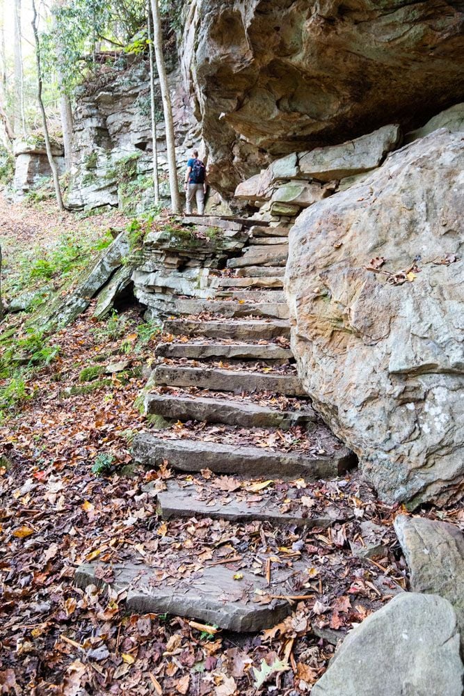 Hiking the Tunnel Trail best hikes in New River Gorge