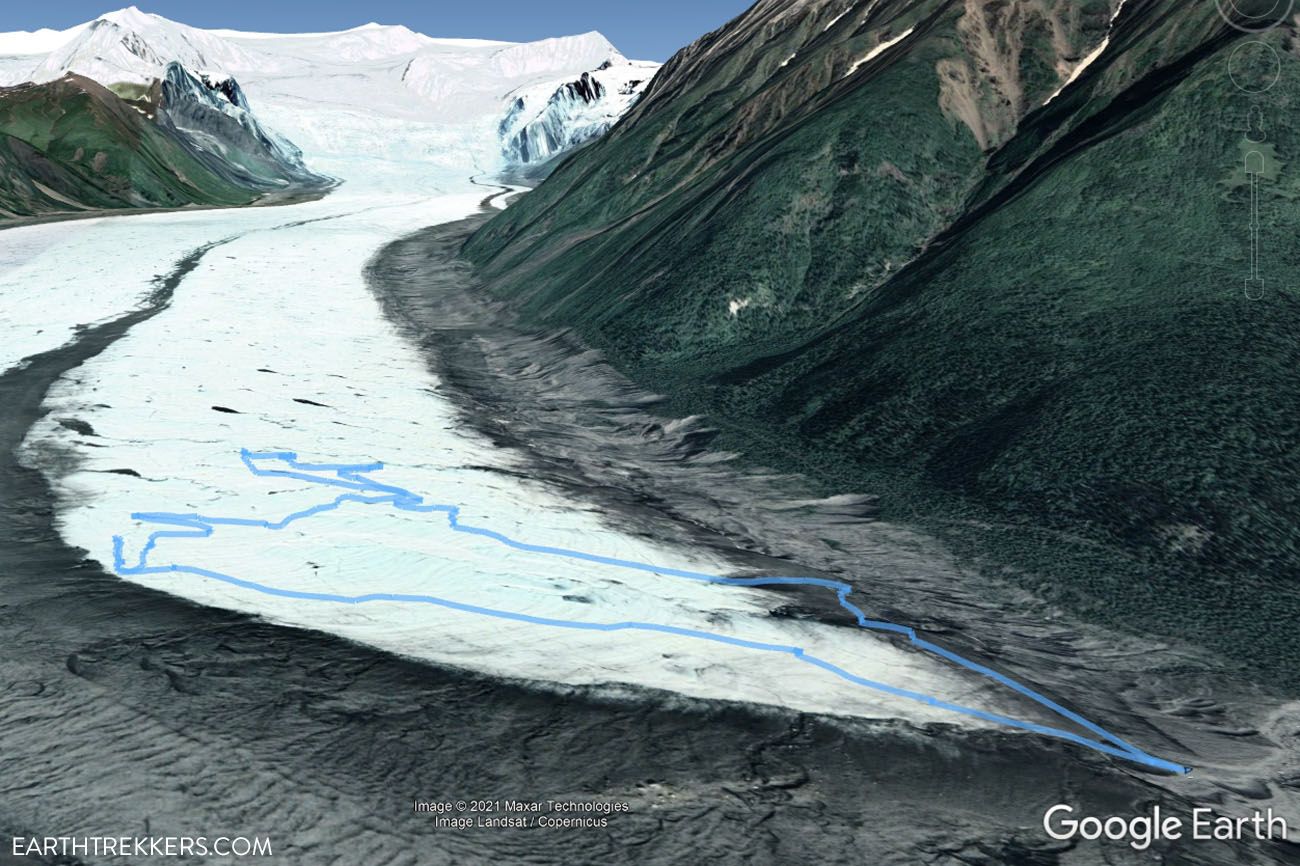 Root Glacier Route
