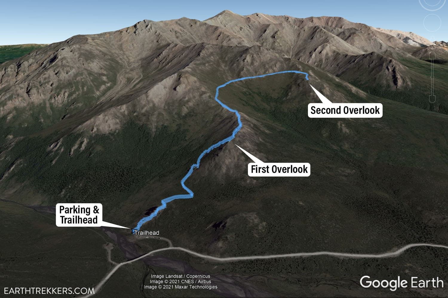 Savage Alpine Trail Map