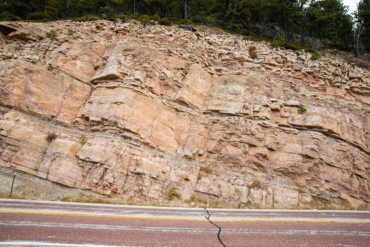 Sedimentary Rock Mount Rushmore to Yellowstone
