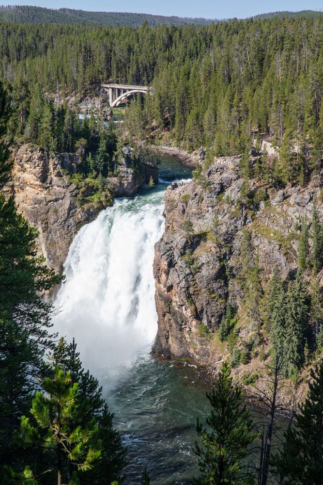 Upper Falls View Grand Canyon of the Yellowstone