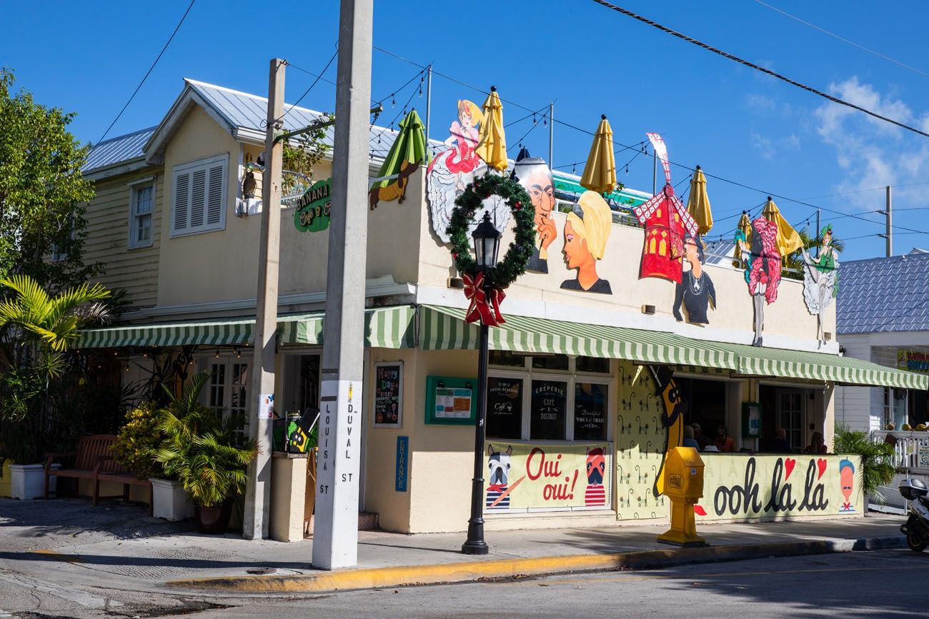 Banana Cafe best restaurants in Key West